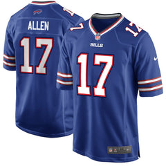 Josh Allen  Youth Game Jersey - Buffalo Bills Jerseys