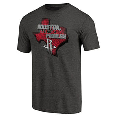 Houston Rockets Hometown Collection No Problem Tri-Blend T-Shirt