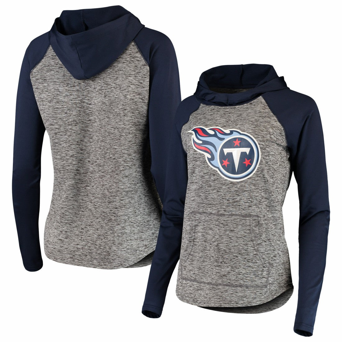 G-III 4Her by Carl Banks Women's ship Ring Pullover Hoodie - Tennessee Titans Hoodies