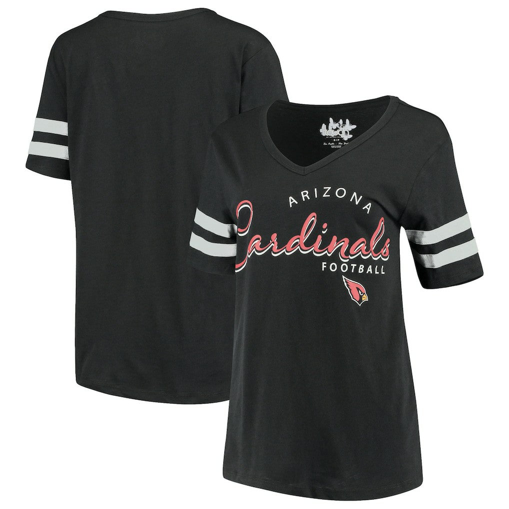 Touch Women's Triple Play V-Neck T-Shirt - Arizona Cardinals T-shirts