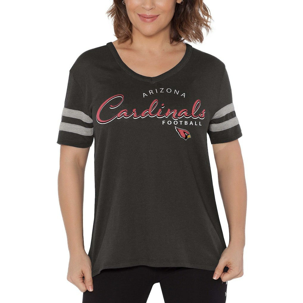 Touch Women's Triple Play V-Neck T-Shirt - Arizona Cardinals T-shirts