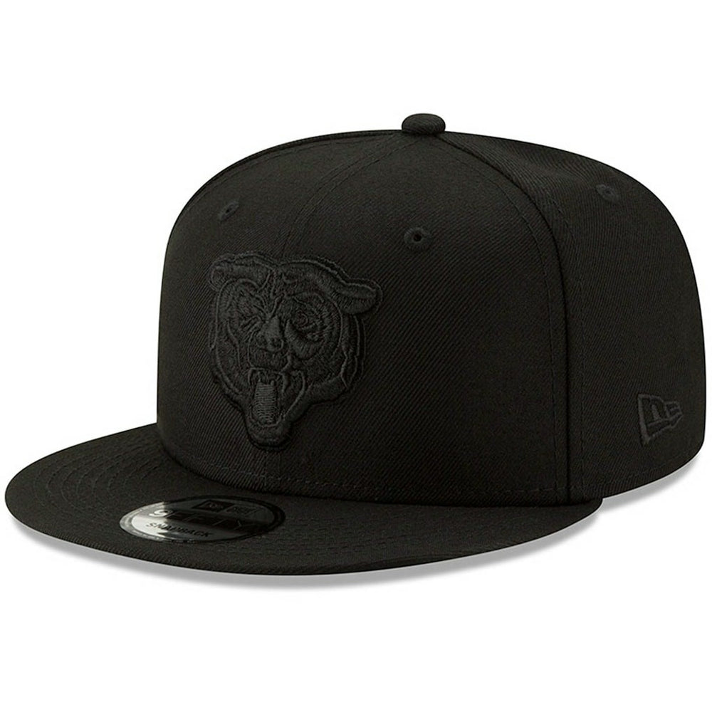 Black On Black 9FIFTY Adjustable Hat - Chicago Bears Hats