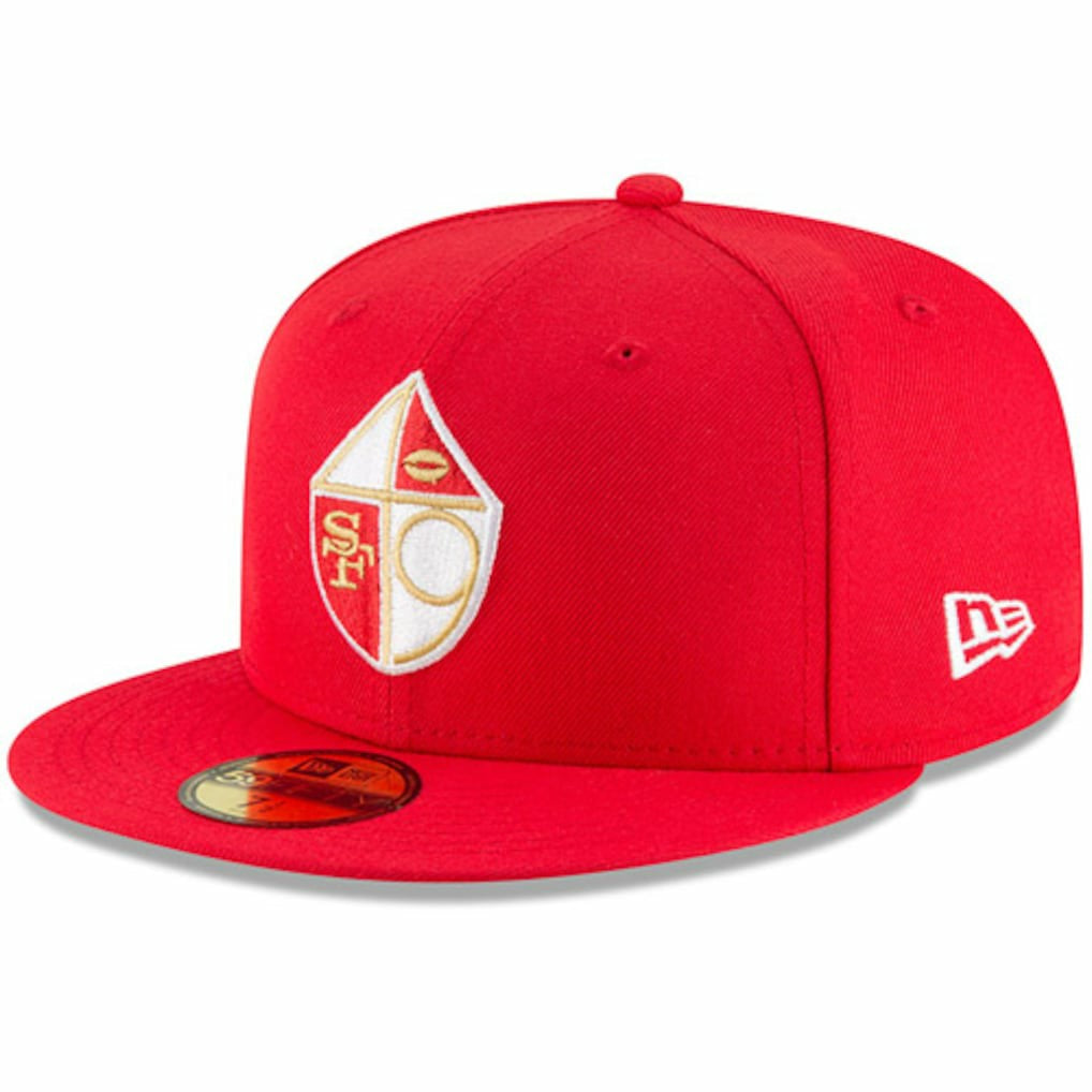 Omaha Throwback 59FIFTY Fitted Hat - San Francisco 49ers Hats