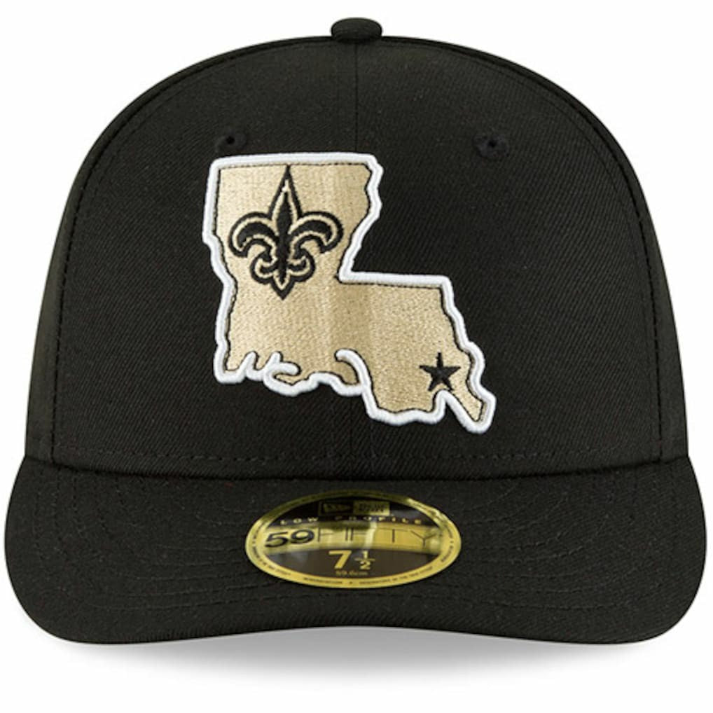 Alternate Logo Omaha Low Profile 59FIFTY Fitted Hat - New Orleans Saints Hats