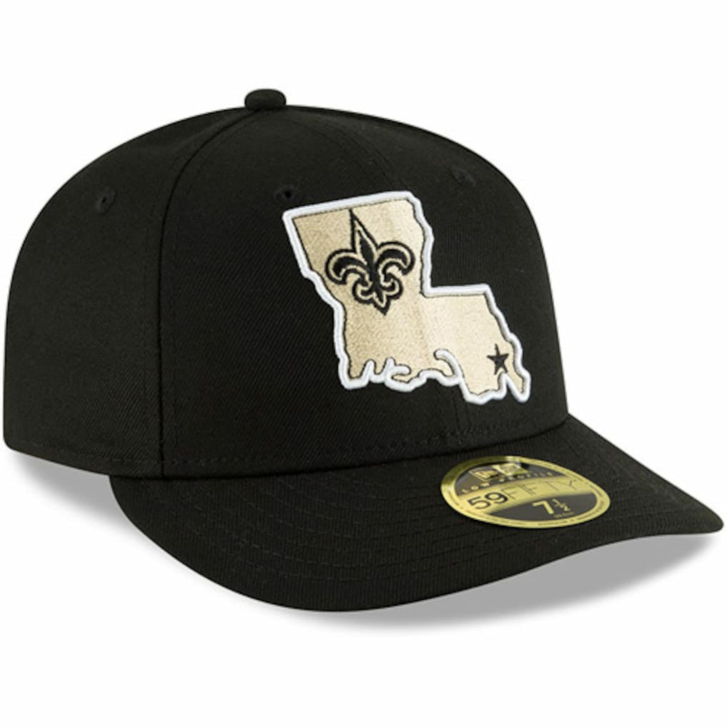 Alternate Logo Omaha Low Profile 59FIFTY Fitted Hat - New Orleans Saints Hats