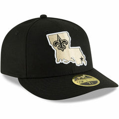 Alternate Logo Omaha Low Profile 59FIFTY Fitted Hat - New Orleans Saints Hats