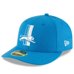 Omaha Throwback Low Profile 59FIFTY Fitted Hat - Detroit Lions Hats