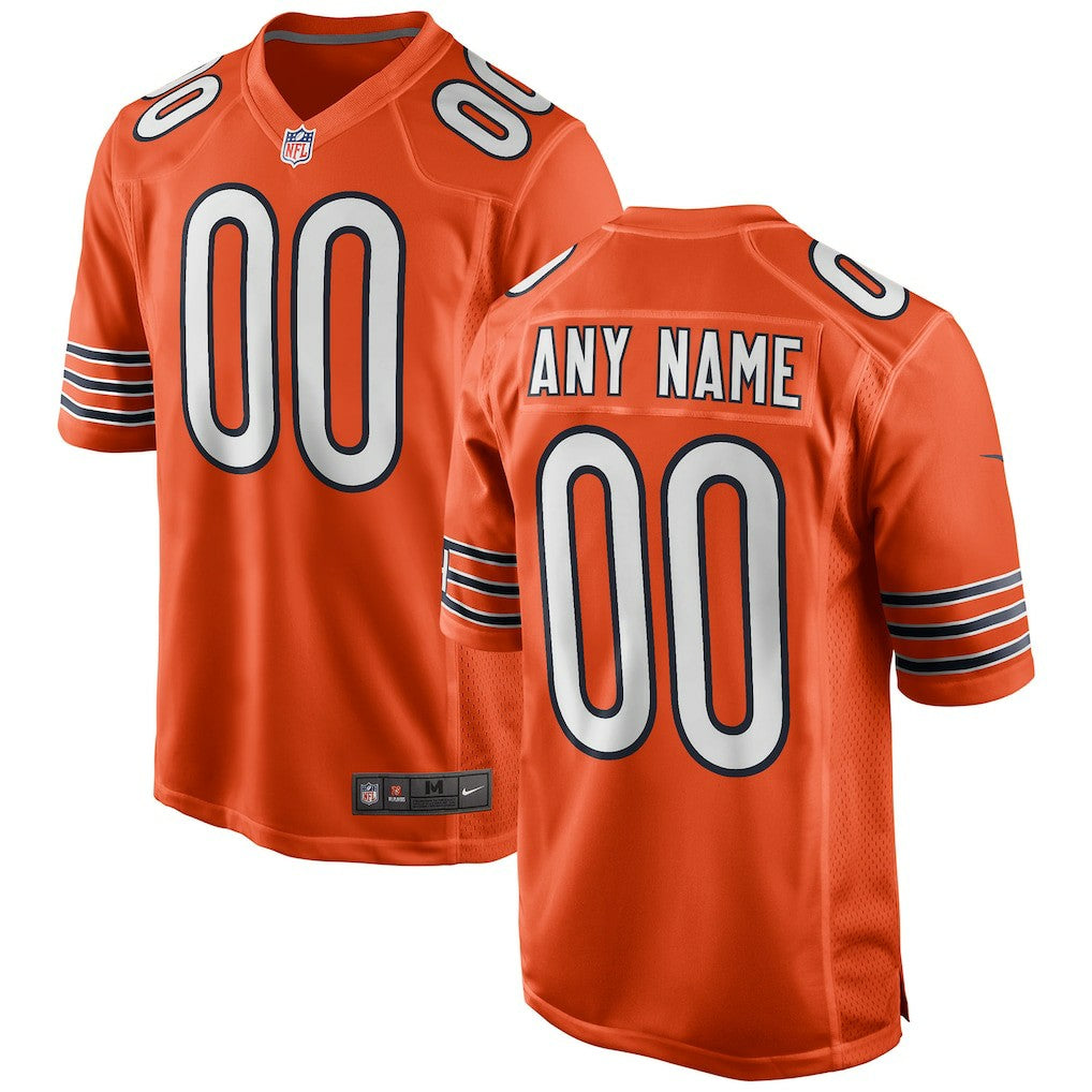 Youth Alternate Custom Game Jersey - Chicago Bears Jerseys