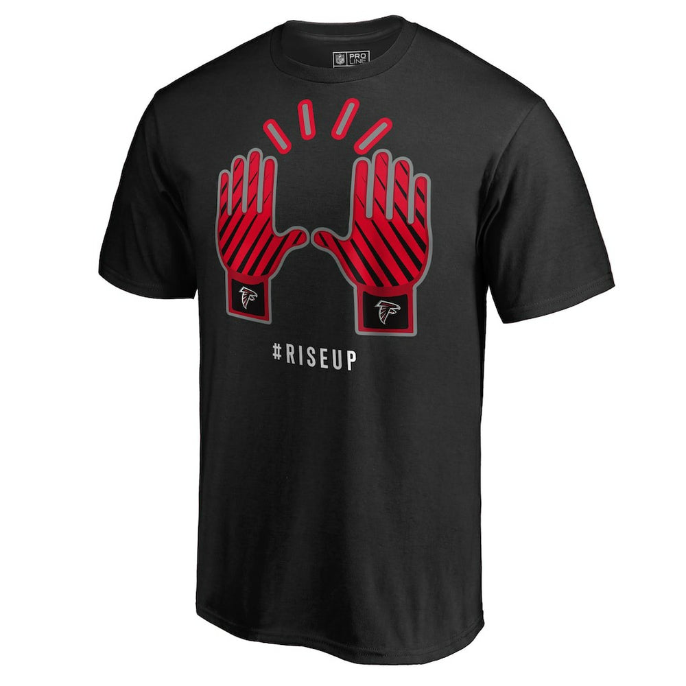 Gloves Rise Up T-Shirt - Atlanta Falcons T-shirts