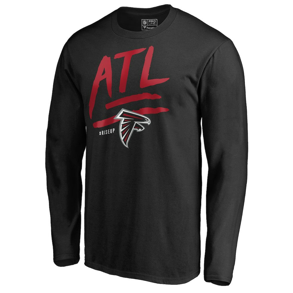 Rise Up Long Sleeve T-Shirt - Atlanta Falcons T-shirts