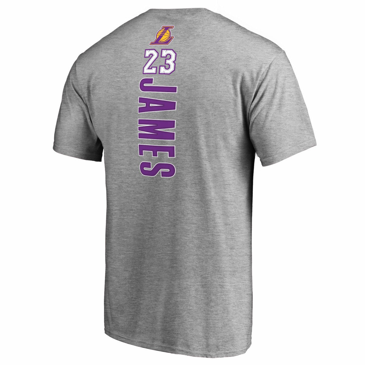 LeBron James Los Angeles Lakers Backer Name & Number T-Shirt
