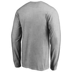 Heathered Gray Chicago White Sox Team Wordmark Long Sleeve T-Shirt