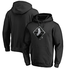 Black Chicago White Sox Midnight Mascot Pullover Hoodie