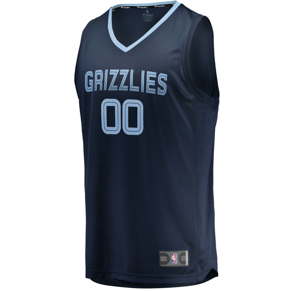 Fanatics Memphis Grizzlies Fast Break Custom Replica Jersey Navy