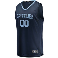 Fanatics Memphis Grizzlies Fast Break Custom Replica Jersey Navy