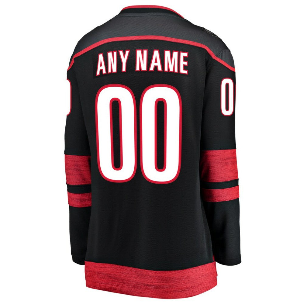 NHL Carolina Hurricanes Fanatics Women's Home Breakaway Custom Jersey