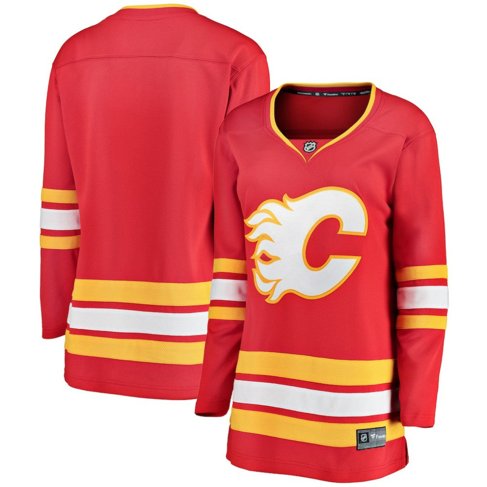 NHL Calgary Flames Fanatics Women's Home Breakaway Jersey