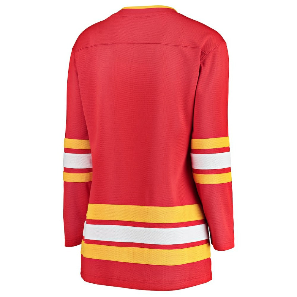 NHL Calgary Flames Fanatics Women's Home Breakaway Jersey