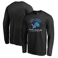 Futbol Americano Long Sleeve T-Shirt - Detroit Lions T-shirts