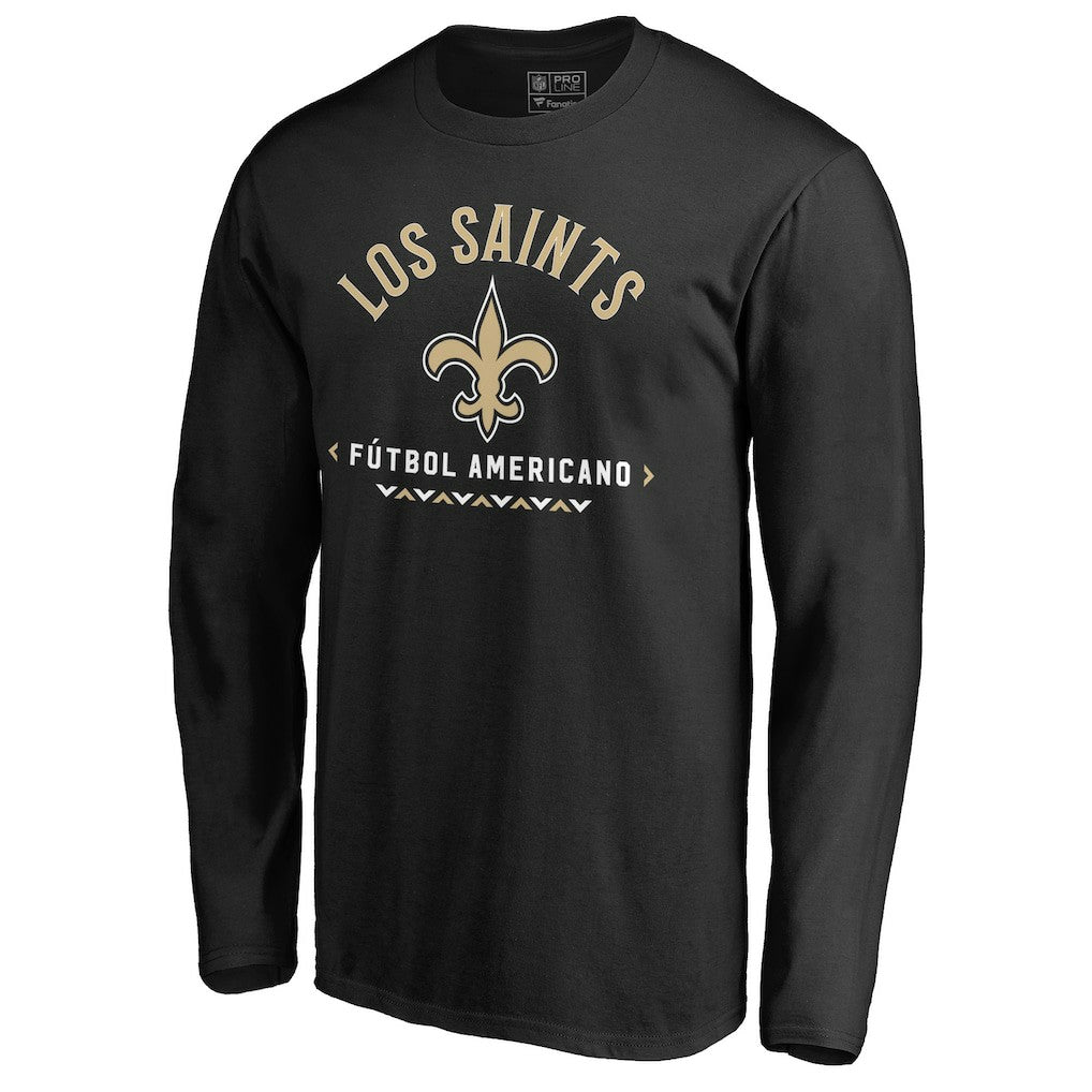 Futbol Americano Long Sleeve T-Shirt - New Orleans Saints T-shirts