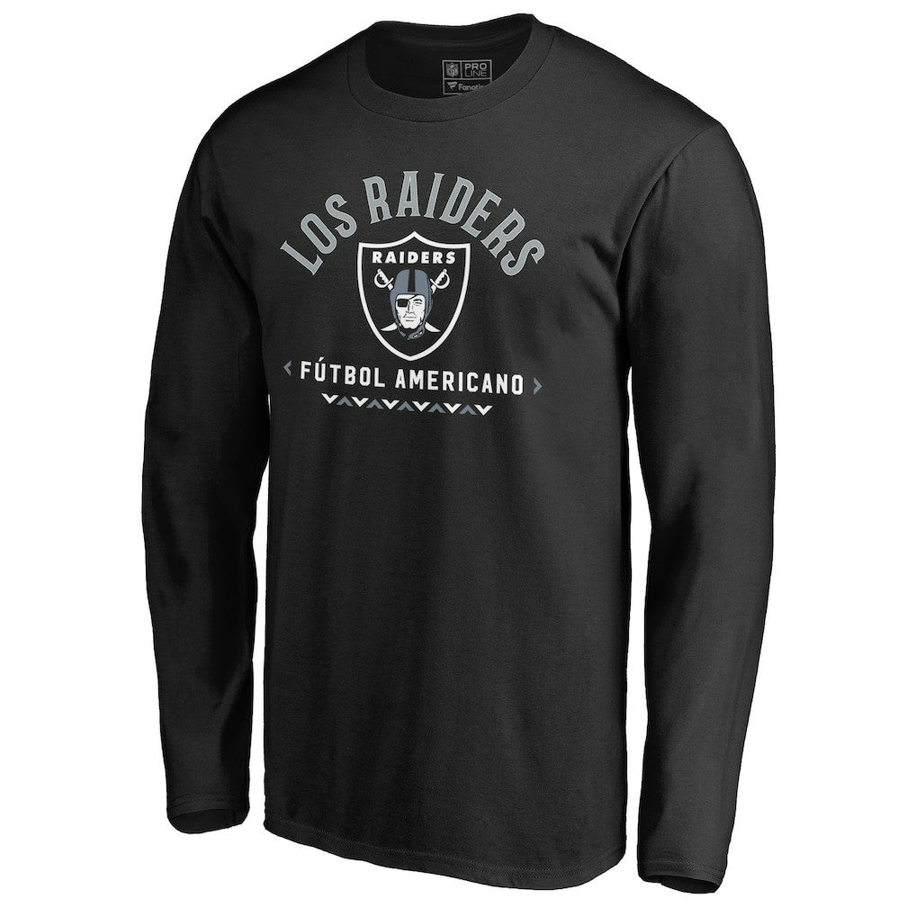 Futbol Americano Long Sleeve T-Shirt - Las Vegas Raiders T-shirts