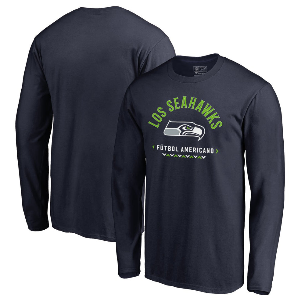 Futbol Americano Long Sleeve T-Shirt - Seattle Seahawks T-shirts
