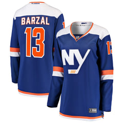 NHL Mathew Barzal New York Islanders Fanatics Women's Alternate Breakaway Jersey