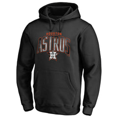 Black Houston Astros Arch Smoke Pullover Hoodie