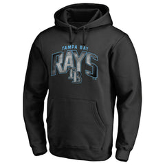 Black Tampa Bay Rays Arch Smoke Pullover Hoodie