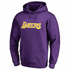 LeBron James Los Angeles Lakers Sidesweep Name & Number Pullover Hoodie