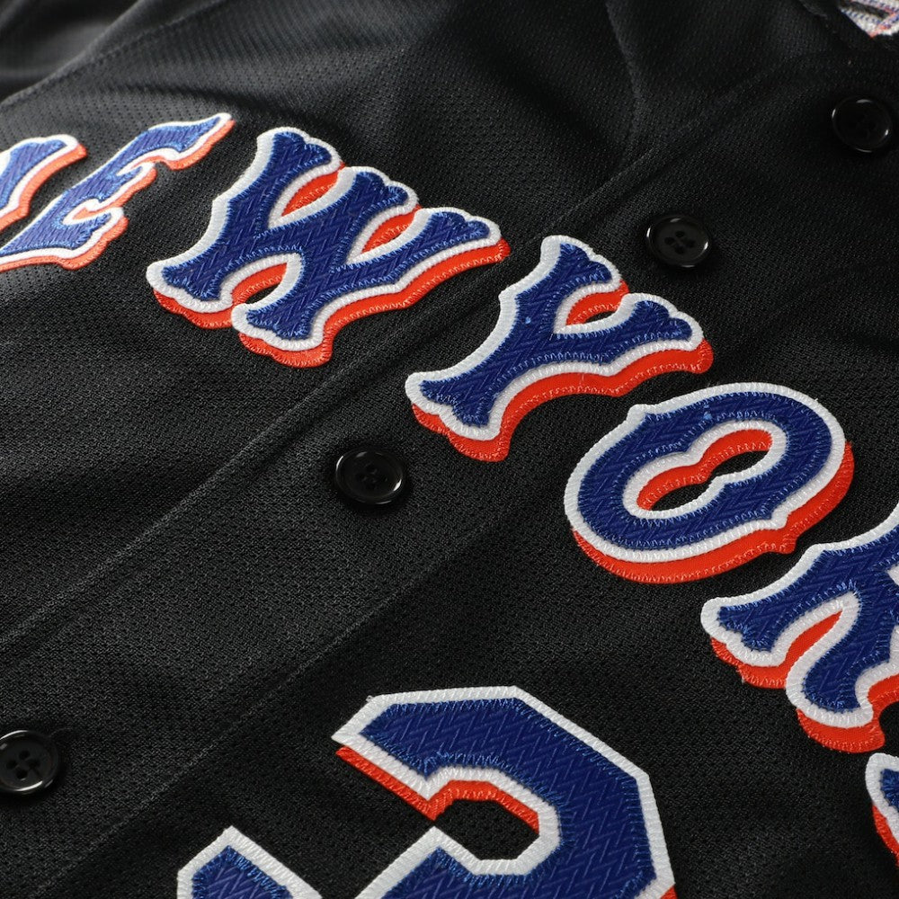 Black Mike Piazza New York Mets Mitchell & Ness Big & Tall Cooperstown Mesh Batting Practice Jersey
