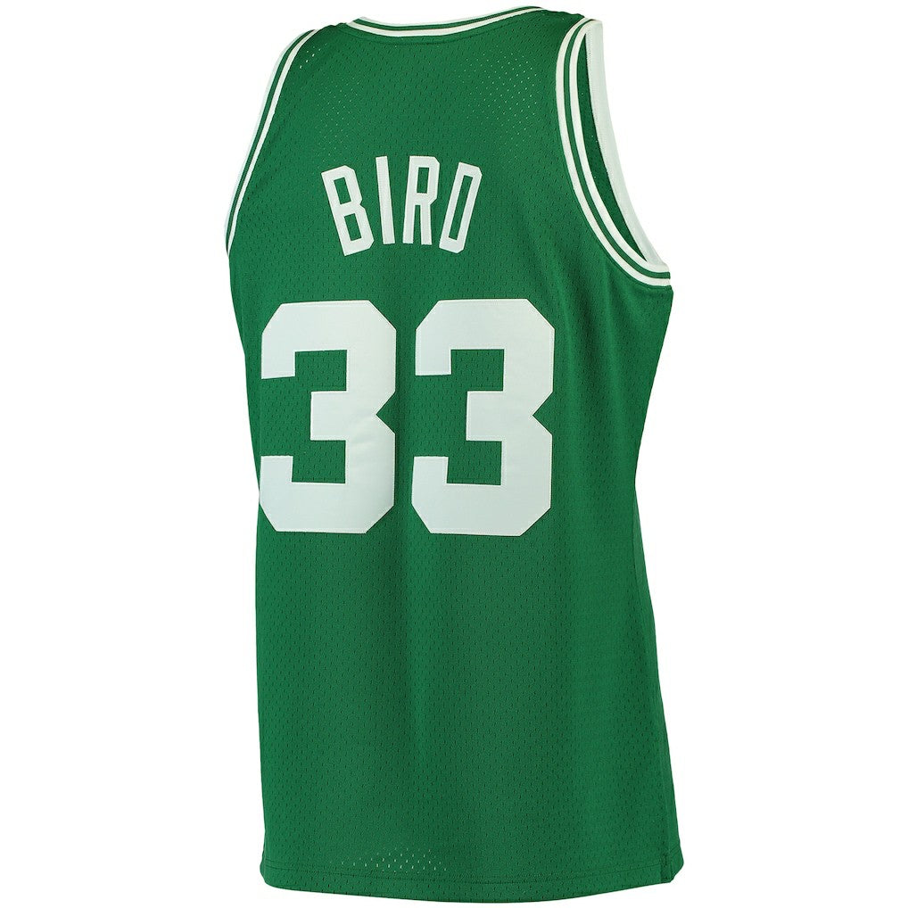 Mitchell & Ness Larry Bird Boston Celtics 1985/86 Big & Tall Hardwood Classics Swingman Jersey