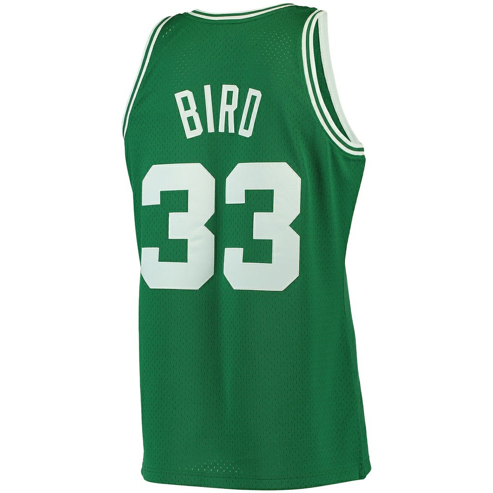 Mitchell & Ness Larry Bird Boston Celtics 1985/86 Big & Tall Hardwood Classics Swingman Jersey