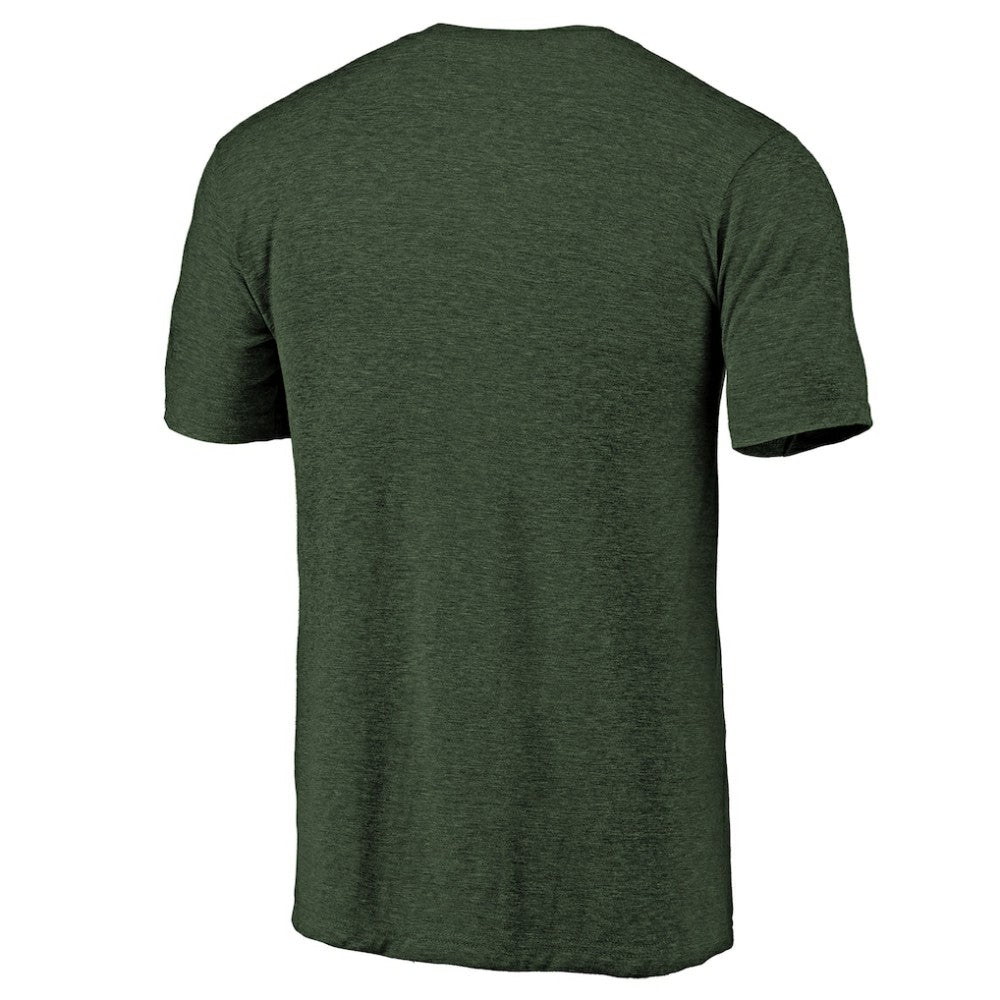 Green Athletics Team Wordmark Tri-Blend T-Shirt