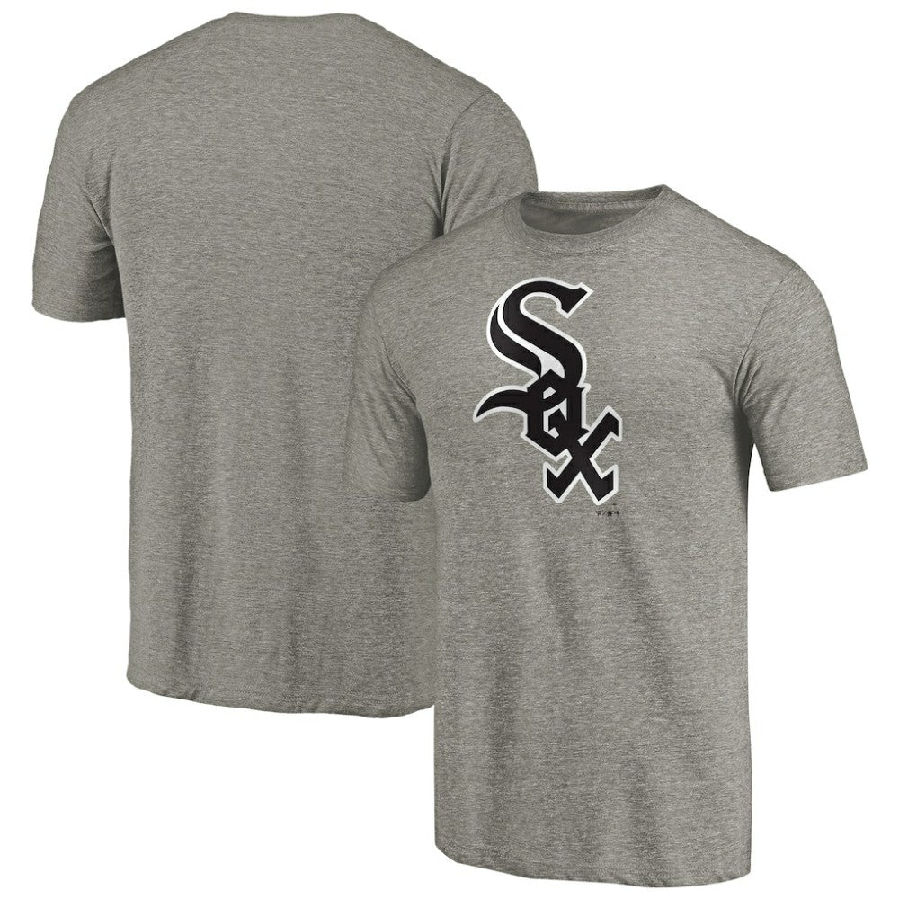 Gray Chicago White Sox Team Wordmark Tri-Blend T-Shirt