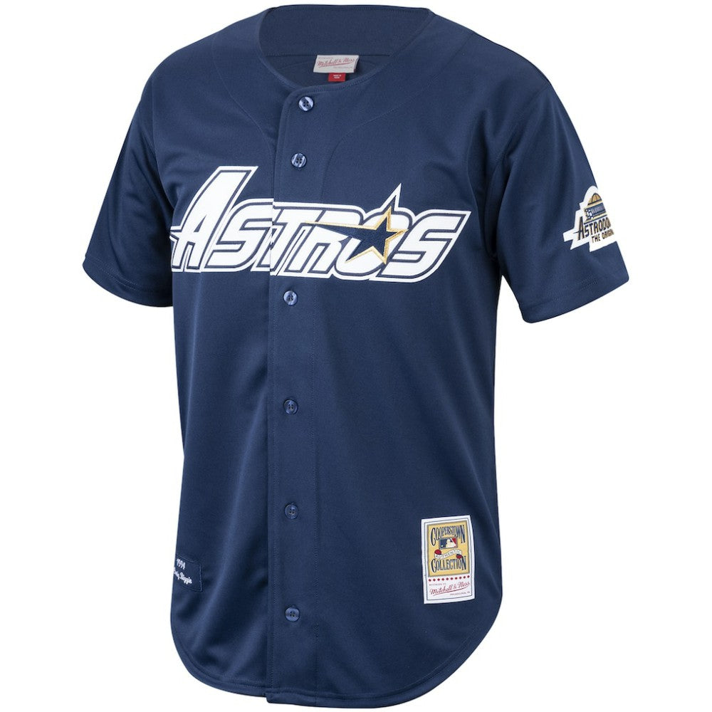Navy Craig Biggio Houston Astros Mitchell & Ness Cooperstown Collection 1994 Authentic Jersey
