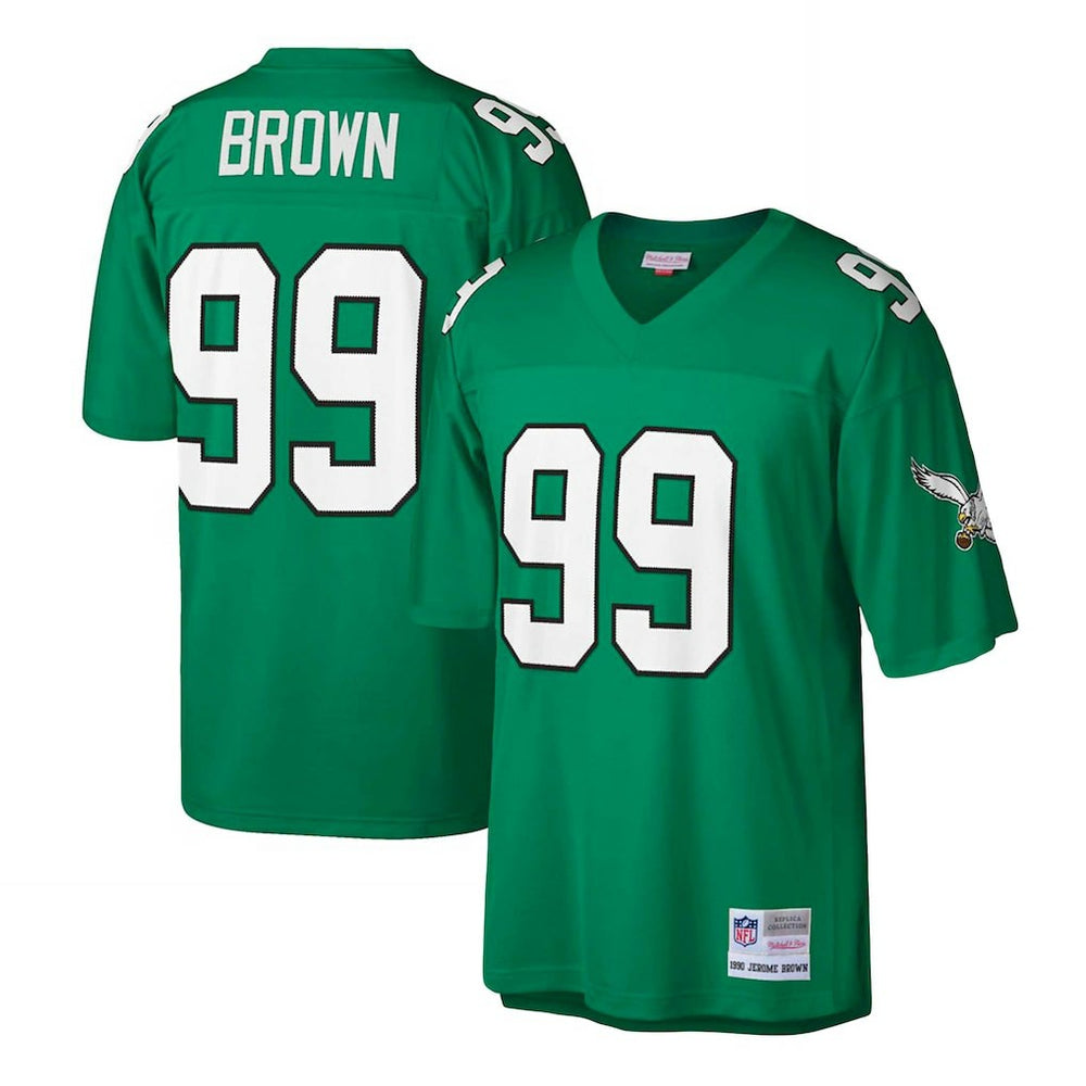 Jerome Brown  Big & Tall 1990 Retired Player Replica Jersey - Philadelphia Eagles Jerseys