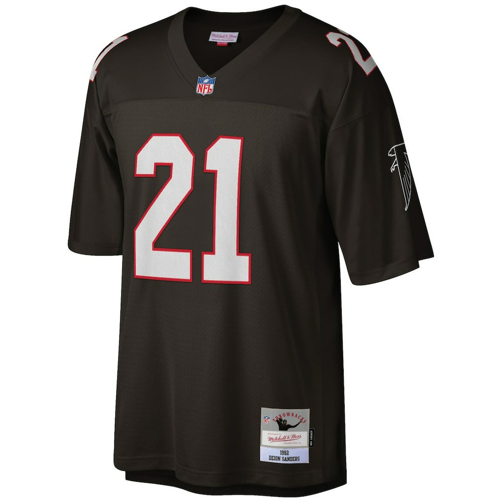 Deion Sanders  Big & Tall 1992 Retired Player Replica Jersey - Atlanta Falcons Jerseys