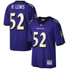Ray Lewis  Big & Tall 2000 Retired Player Replica Jersey - Baltimore Ravens Jerseys