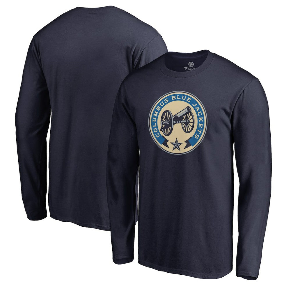 NHL Columbus Blue Jackets Team Alternate Long Sleeve T-Shirt