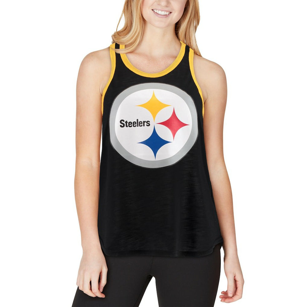 G-III 4Her by Carl Banks Women's Tater Tank Top - Pittsburgh Steelers Tops