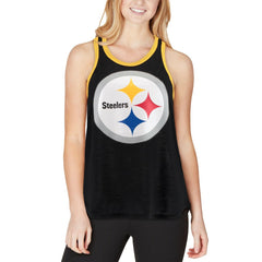 G-III 4Her by Carl Banks Women's Tater Tank Top - Pittsburgh Steelers Tops