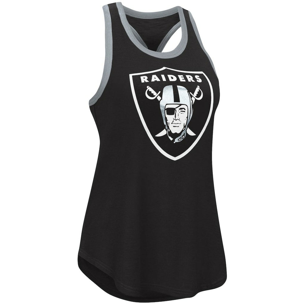 G-III 4Her by Carl Banks Women's Tater Tank Top - Las Vegas Raiders Tops