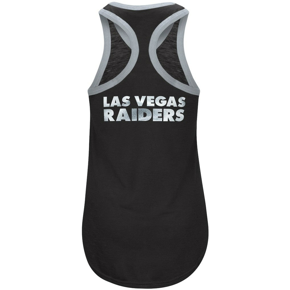 G-III 4Her by Carl Banks Women's Tater Tank Top - Las Vegas Raiders Tops