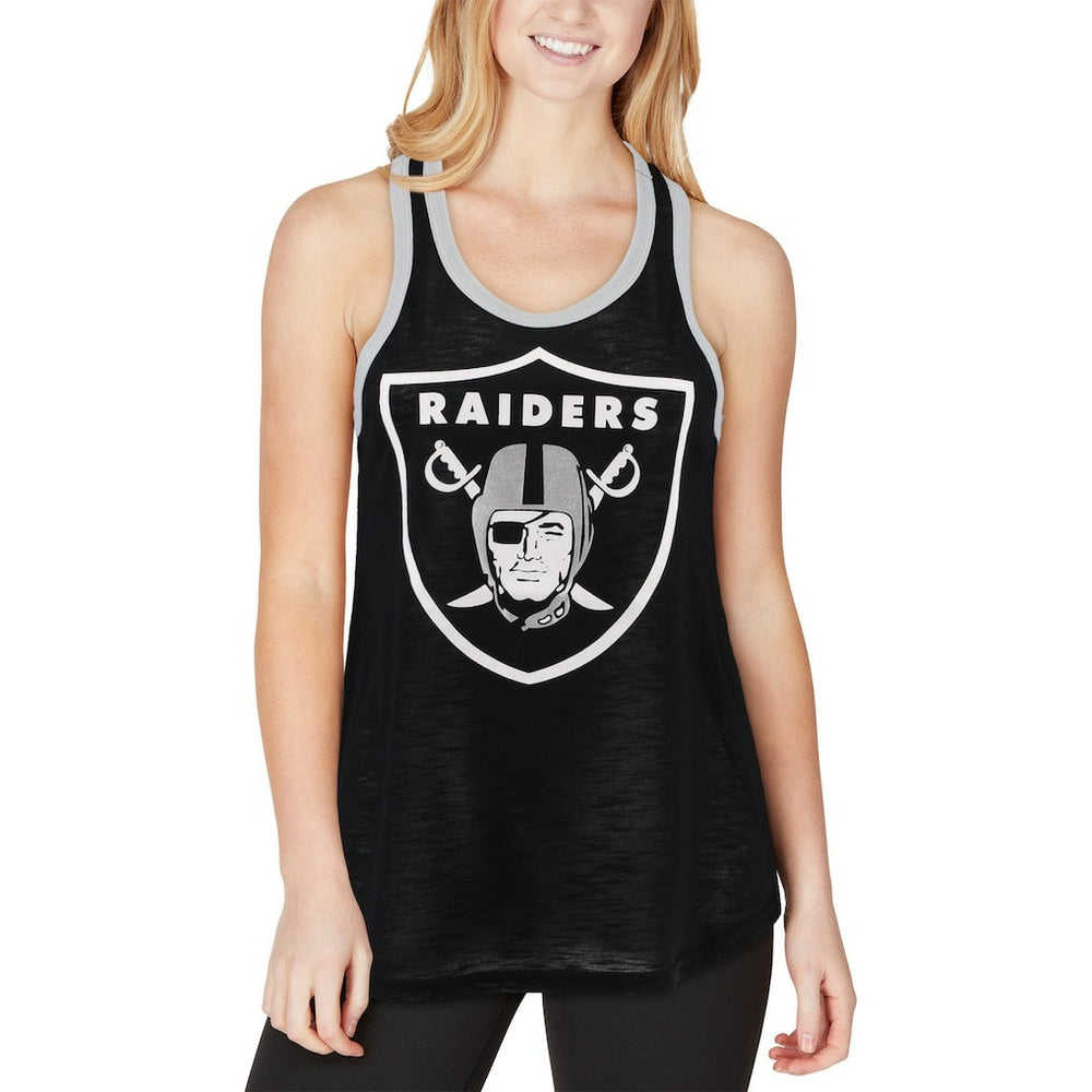 G-III 4Her by Carl Banks Women's Tater Tank Top - Las Vegas Raiders Tops