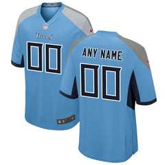 Youth Alternate Custom Game Jersey - Tennessee Titans Jerseys