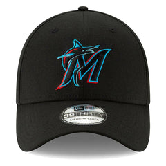 Black Miami Marlins New Era 2019 Team Classic 39THIRTY Flex Hat