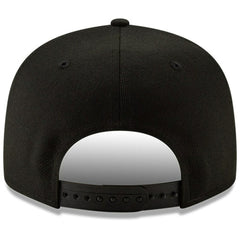 Black Miami Marlins New Era Team Color 9FIFTY Snapback Hat