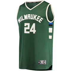Fanatics Pat Connaughton Milwaukee Bucks Fast Break Replica Jersey