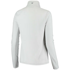 Gray Miami Marlins Vineyard Vines Women's Performance Grid Half-Zip Pullover Top